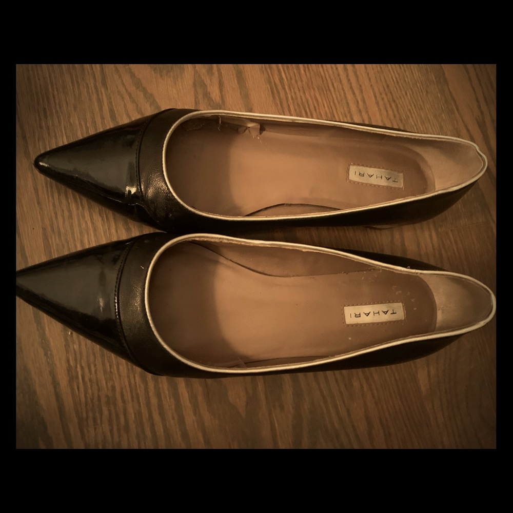 Tahari block heels